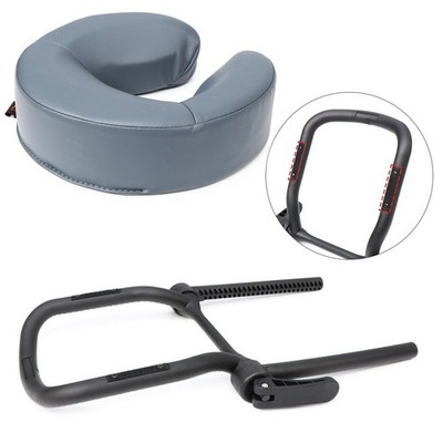 Master Massage Universal Simplicity Adjustable Massage Table Cradle and 3.8 I...