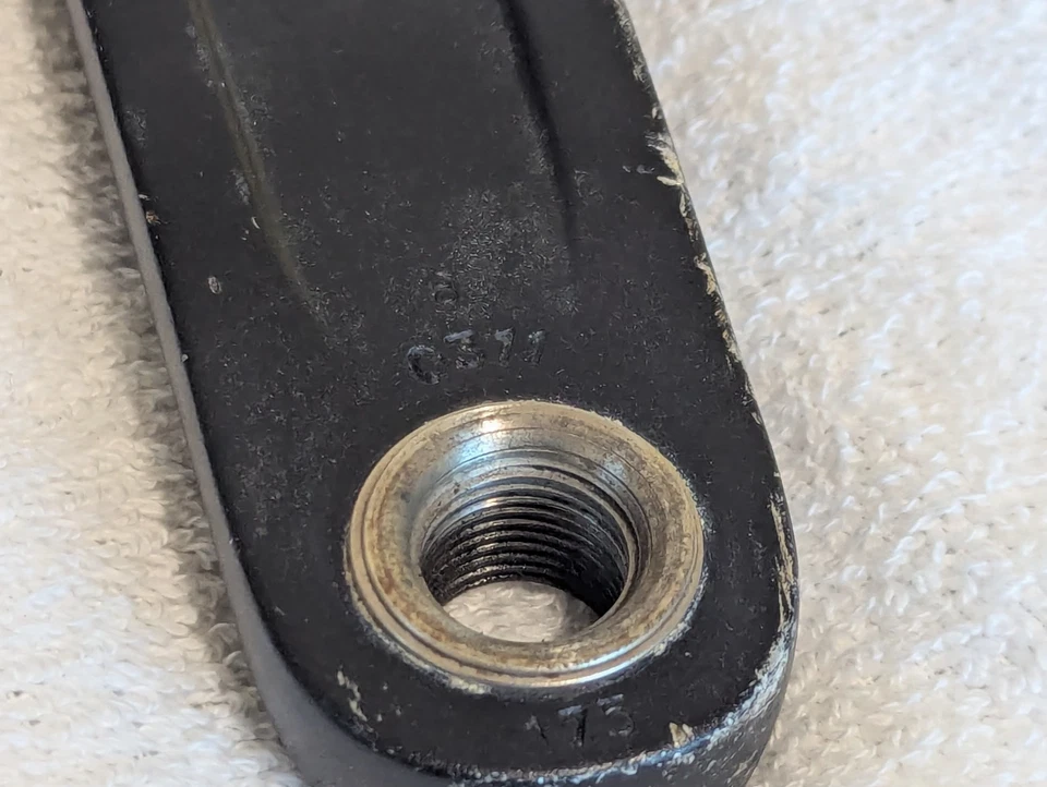 Pedivela forjada Race Face Evolve DH 175MM 36T corrente downhill ISIS drive par - Imagem 3 de 4