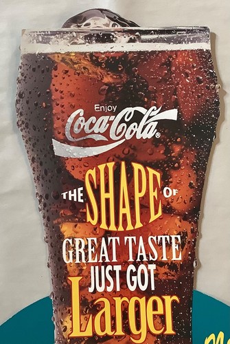 Vintage Cardboard Coca-Cola Advertising Sign For Denny's Restaurant - Picture 6 of 6