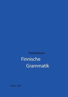 Finnische Grammatik | Fred Karlsson | deutsch