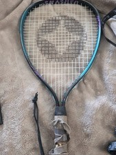 Vintage Ektelon Aero Smasher Graphite Racquetball Racket Metallic 21"