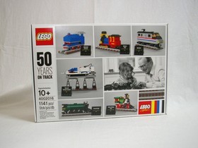 LEGO Trains 50 Years On Track 4002016 1140 Pcs 2016 New Sealed from Japan