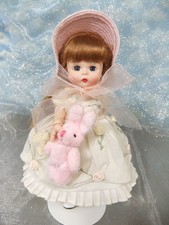 Madame Alexander 8"SUNDAY BEST 38845 Mint-W/stand, and restrung bunny
