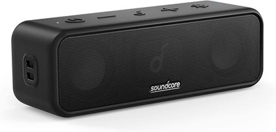 Soundcore 3 Bluetooth Lautsprecher Stereo Sound Audiotreiber mit Titan Membran