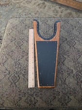 Vintage Leather Wood Boot Jack Boot Puller Shoe Remover Cowboy Western