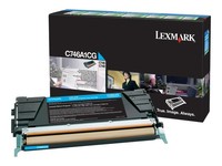 Lexmark C746A1CG - Toner Cyan - FüR C746Dn, C746Dtn, C746N, C748De, C748Dte,