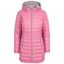 Trespass Womens Padded Jacket Longer Length Reversible Mavis