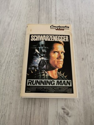 Vhs Running Man ERSTAUFLAGE GROßBOX FSK18 HARTBOX