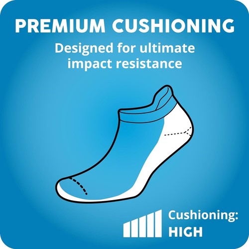Balega Adult Hidden Comfort Performance No Show Running Socks - Picture 3 of 14