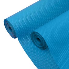 NNEAGS 2X 50x300cm Blue Kitchen Shelf Drawer Cabinet Multi Use Liner Non Slip Ma