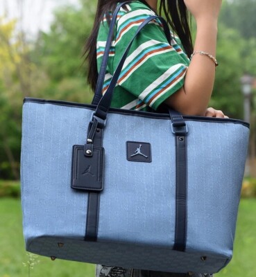 Brand New Nike Jordan Monogram Tote bag Color Blue | eBay