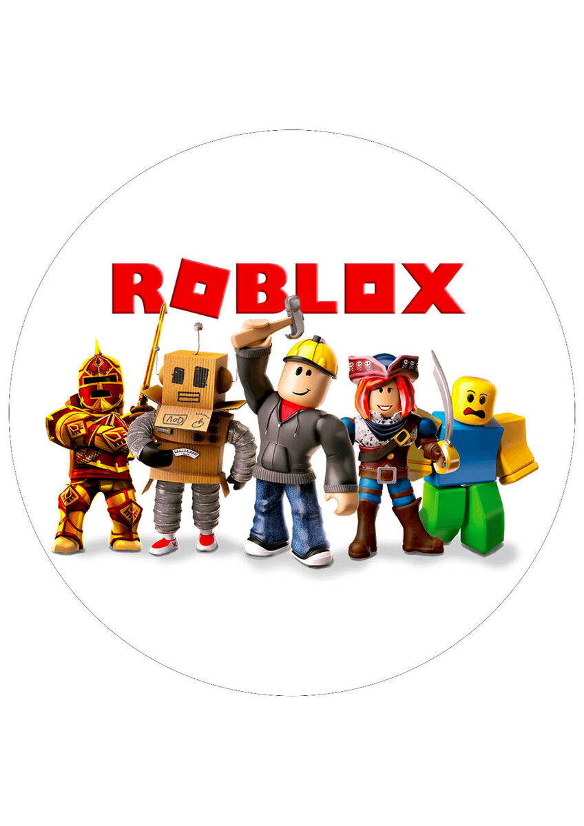 Roblox Free Printable Cake Toppers.