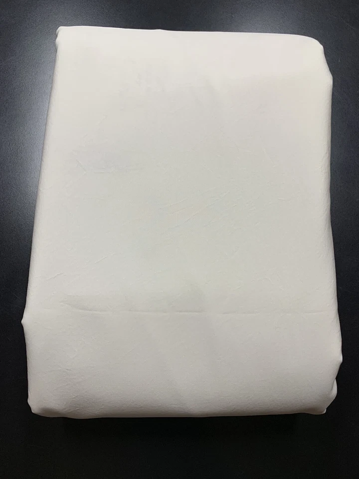 Edredón Restoration Hardware Italiano 464 Algodón Percal Cali King Marfil Natural Foto 4 de 4