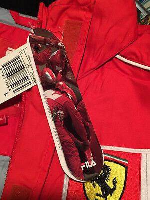 NEW FERRARI WINTER TESTING TEAM JACKET BY FILA IN THE BAG NEW FERRARI WINTER TESTING TEAM JACKET BY FILA IN THE BAG