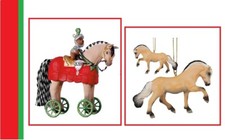 Trail of Painted Ponies - FJORD Hallmark FJORD Ornament SET