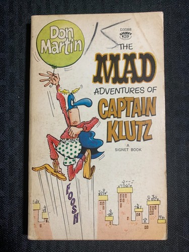 1967 MAD ADVENTURES OF CAPTAIN KLUTZ by Don Martin VG 4.0 1st Signet Paperback