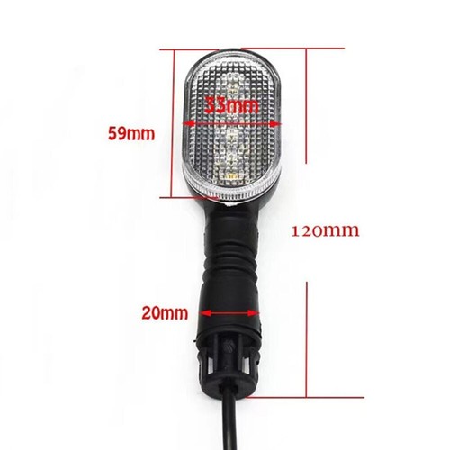 High Quality Turn Signal Rear Light for 36V72V Electric Bicycles ABS Material - Picture 8 of 11