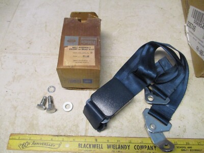 VTG NOS Ford FOMOCO Seat Belt Assembly Front Rear Lap Belt C6az-62611a72-FAD L3
