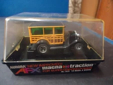 Aurora AFX Slot Car 1929 Model A Woodie New Mint Banded In Case