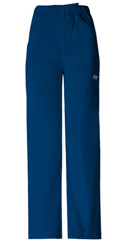 Scrubs Cherokee Workwear Men's Drawstring Cargo Pant 4243 NAVW Navy - Picture 1 of 3