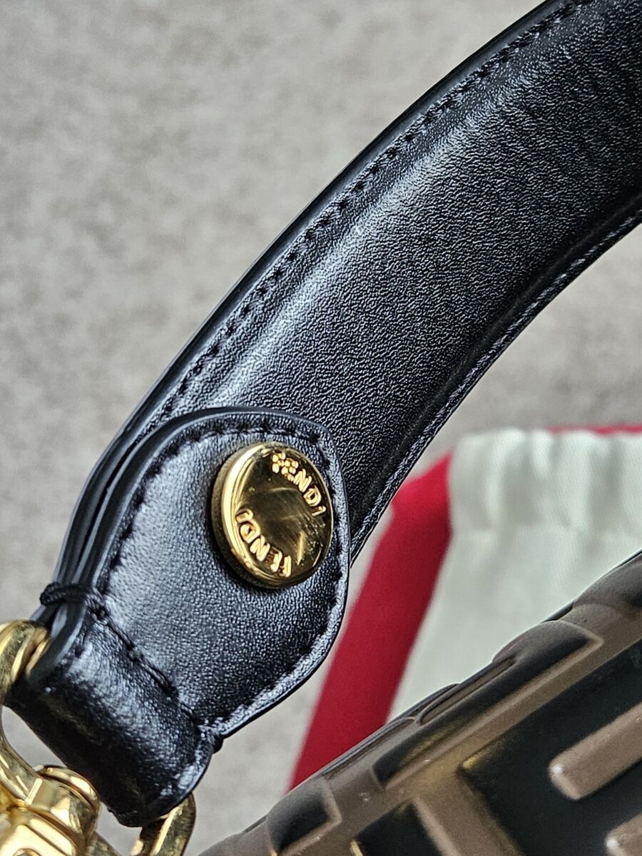 Fendi Kan I Bag Zucca Embossed Leather Medium | eBay Fendi Kan I Bag Zucca Embossed Leather Medium | eBay