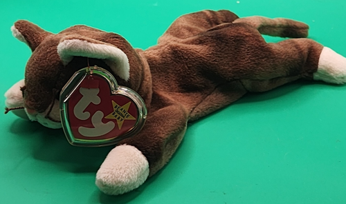 TY Beanie Baby - Pounce the Cat - NEW With Tags -FREE SHIPPING