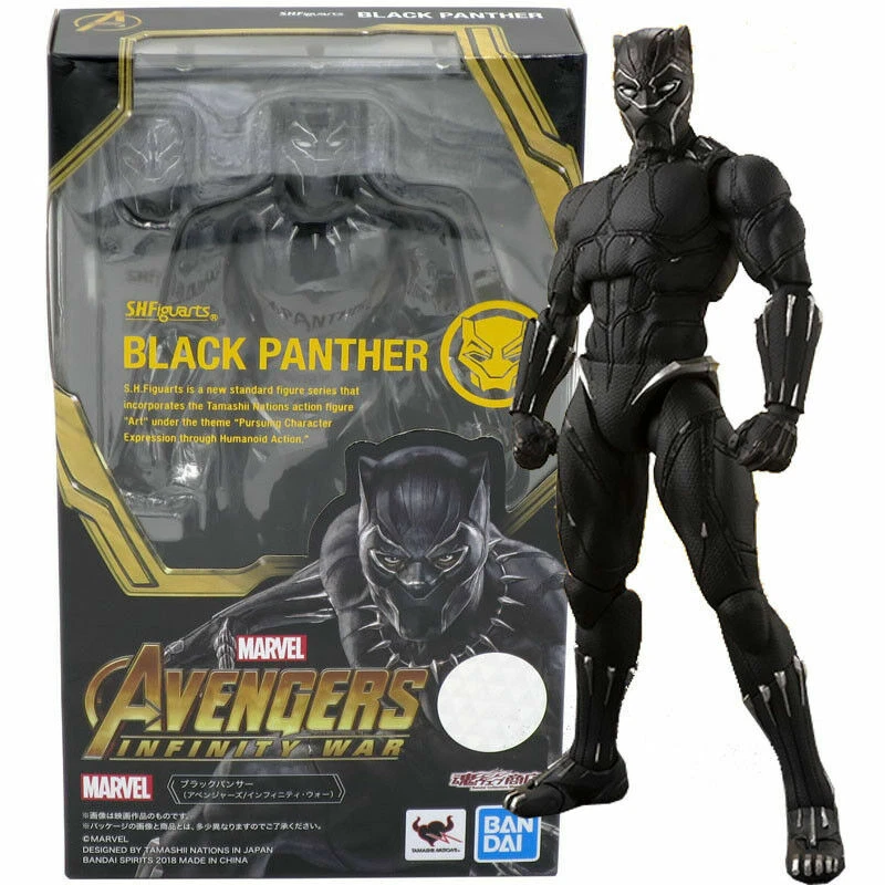 S.H Figuarts Black Panther Avengers Infinity War Bandai LimIted