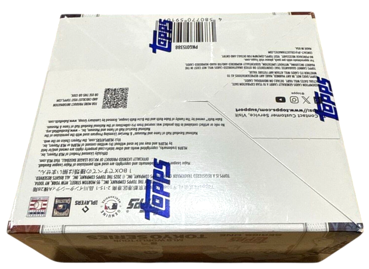 2025 Topps MLB World Tour Tokyo Series Exclusive Sealed Box