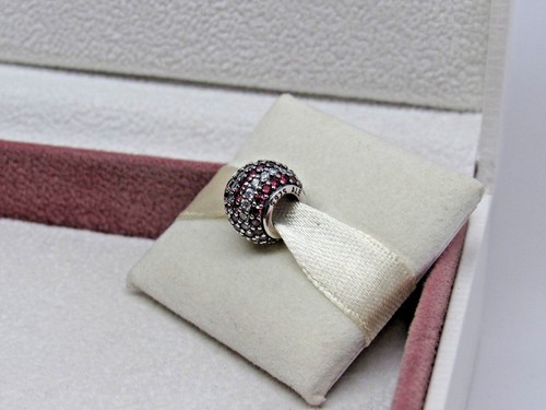 New NO BOX Pandora Red Nautical Pave Lights CZ Charm #791172CZR Christmas - Picture 5 of 5