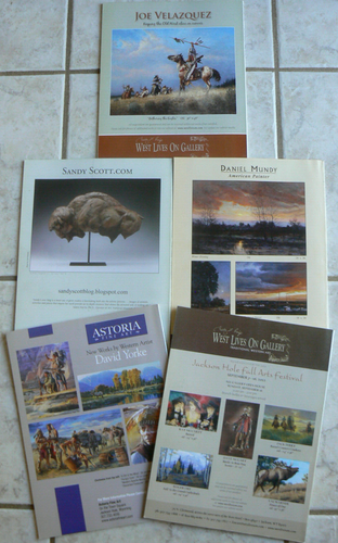 5 ART of the WEST for All Fine Art Collectors 2012 Guidebook + Jan,May,July,Sept - Foto 2 di 24