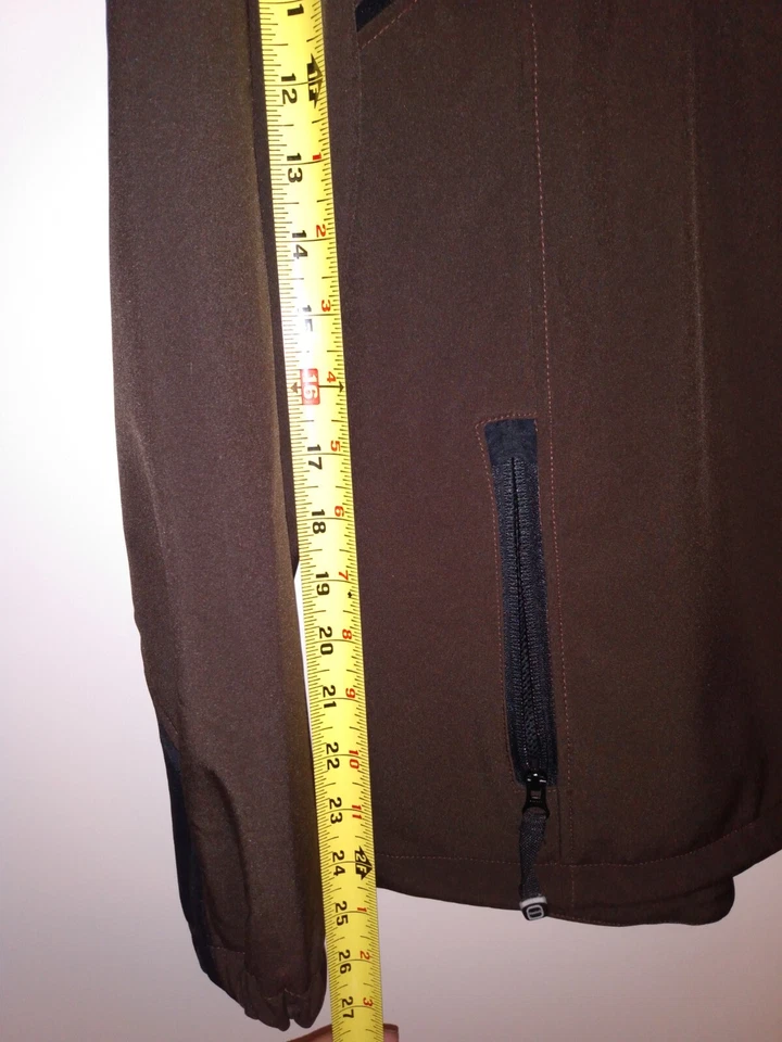 Reebok Jacket Fleece Lined Brown Large Men’s - Image 3 of 3