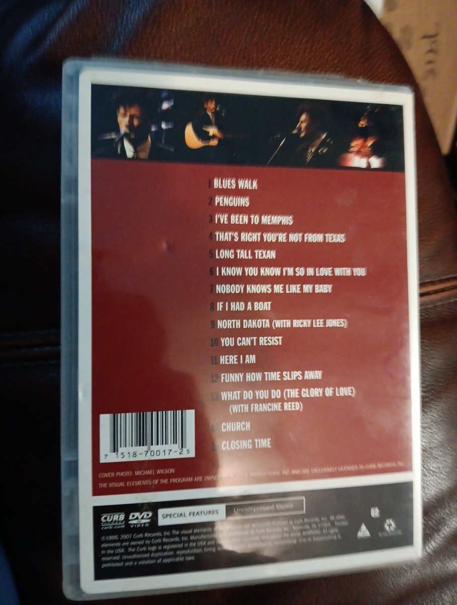 Best of Lyle Lovett Live - DVD By Lyle Lovett - GOOD