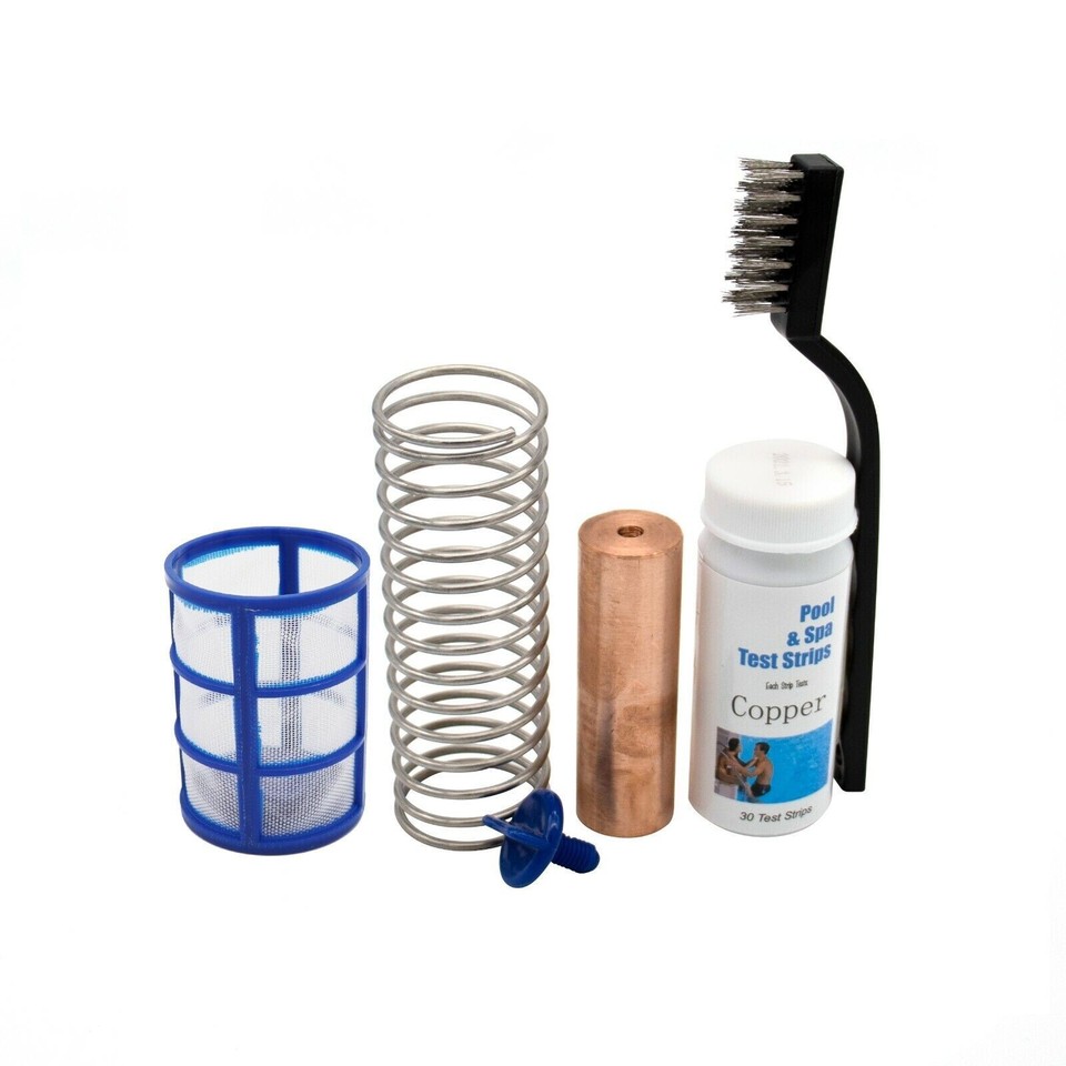 Solar powered Pool Ionizer Kills Algae Reduces Chlorine,Covers up to