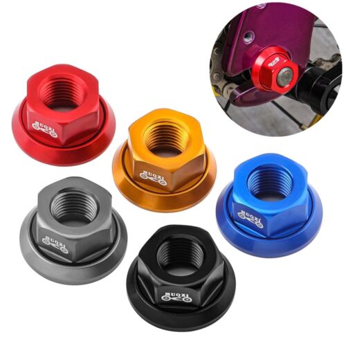 4Pcs Bicycle BMX Fixie Axle Screw for Rear Hub M10 Durable Track Wheel Nuts - Photo 1/15