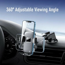360° Mount Holder Car Windshield Stand For Mobile Cell Phone GPS iPhone Samsung