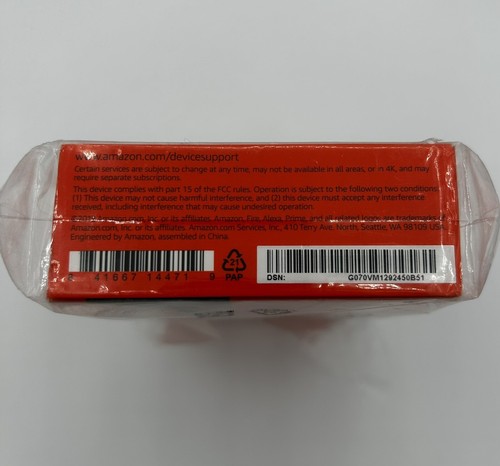 Fire TV Stick 4k Ultra HD Streaming Player Alexa Voice Remote - Brand New Sealed - Picture 3 of 4