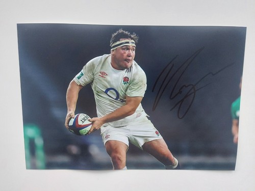 Jamie George Signed 12x8 England Rugby Photo,six nations, Saracens *COA* - 第 1/1 張圖片