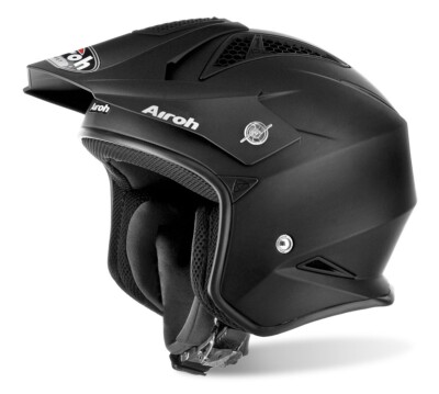 2018 airoh trials helmets TRR S Helmet Matt Black  AT Motocross Standout details include DOTapproved Airoh TRR Trials Helmet -