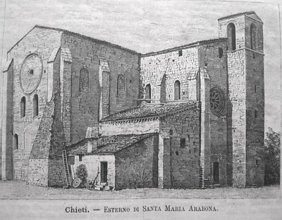 Portonovo Poggio d/'Ancona 1889 Chiesa di Santa Maria Passepartout Ancona