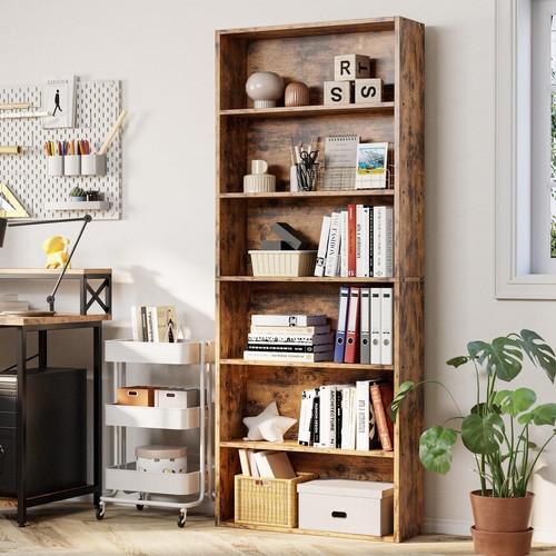 IRONCK Industrial Bookshelves and Bookcases Floor Standing 6 Shelf Display St... - Picture 4 of 7