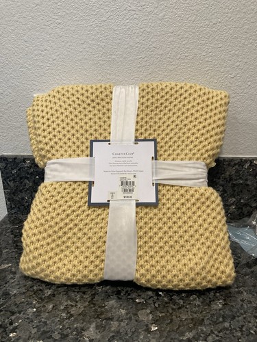 Charter Club Damask Design Honeycomb Throw, 50" x 60" Brand New Retail $100.00 - Picture 3 of 19