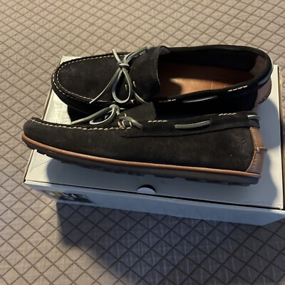 Frye Harris Tie suede leather slip-on moccasin boat shoe driving loafer Frye | Shoes | Frye Harris Tie Suede Leather Slipon Moccasin  main image 3