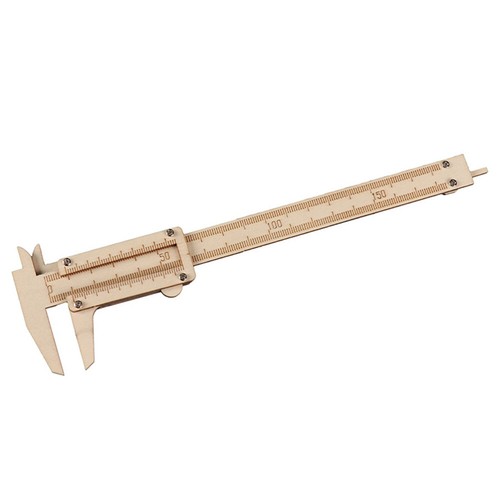2 PCS Konstruktion DIY-Messschieber Handgemachtes Messlineal - Bild 9 von 12
