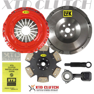 STAGE 4 CLUTCH & LUK HD FLYWHEEL KIT FITS 2000 2001 2002 2003 2004 FOCUS 2.0L 