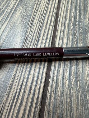 Penna vintage Eversman Land Levelers Walker Farm Implements Loveland Colorado - Foto 2 di 5