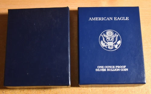 American Silver Eagle Proof Coin - OGP Items -1998 COA -  No Coin