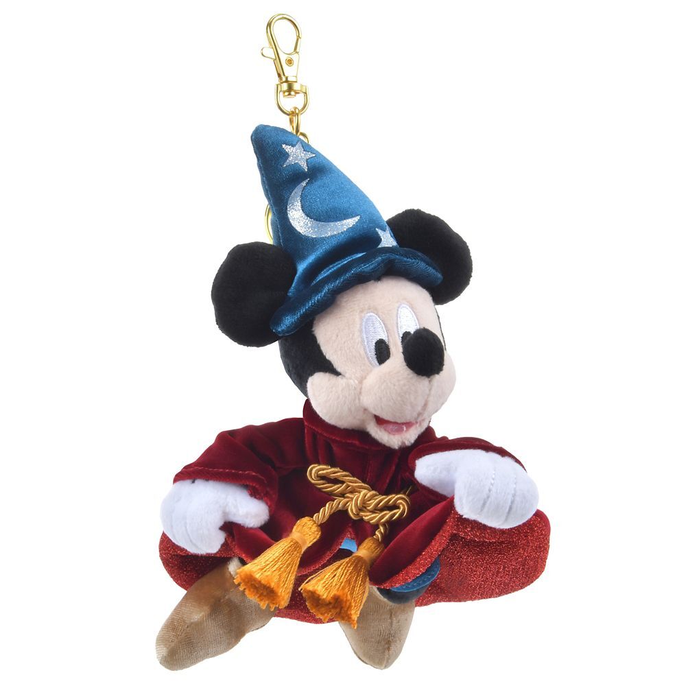 Disney Japan Fantasia Sorcerer Mickey Mouse Plush Keychain