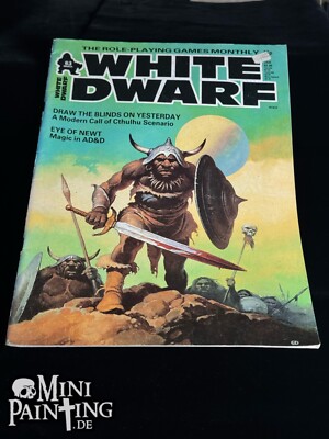 WHITE DWARF N. 63 MARCH 1985 Warhammer Citadel English WH40K