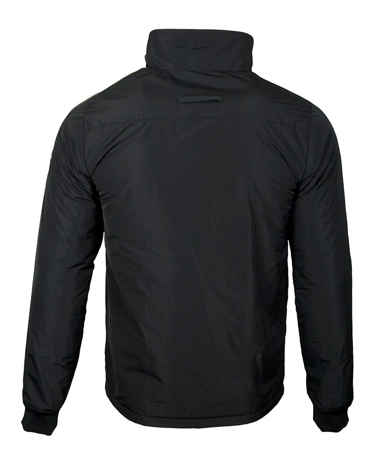 BENCH Herren Jacke Hybrid Harring Bomberjacke Übergangsjacke schwarz -Gr. S-NEU - Bild 3 von 3