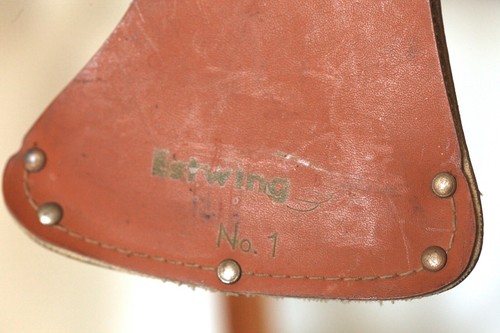 Vintage Estwing 24A Hatchet (Original Paint) With #1 Sheath USA Camping Axe - Picture 2 of 17